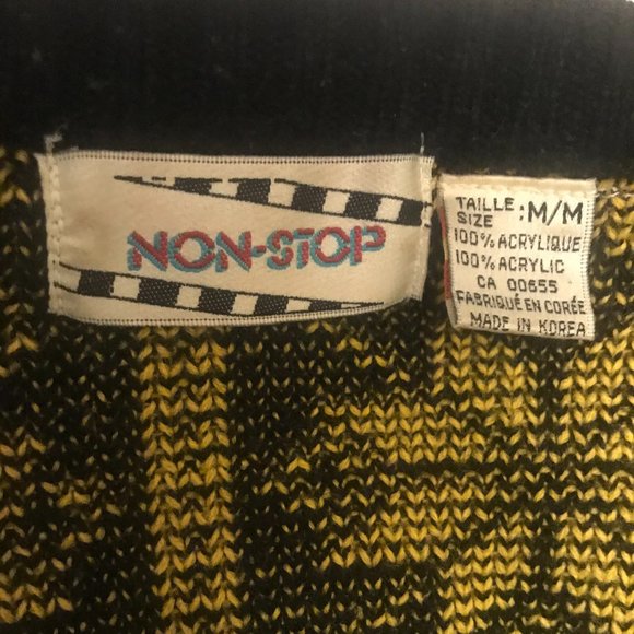 Black and Yellow Sweater - Picture 5 of 5